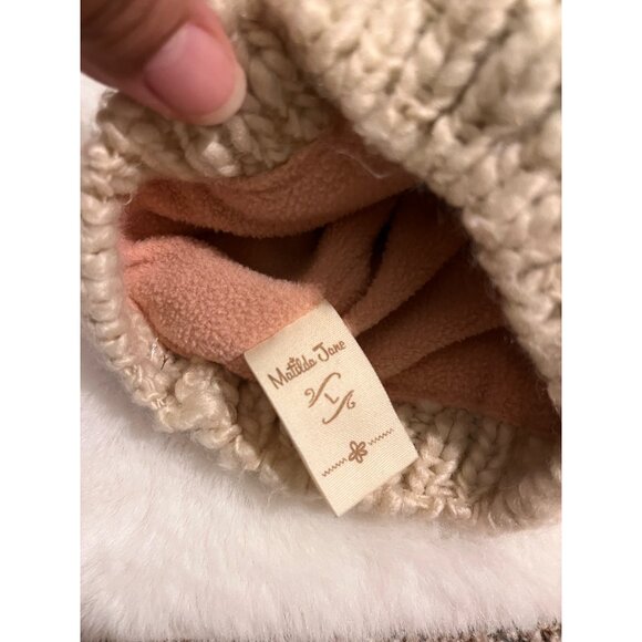 Matilda Jane adele Girls Winter Double-Pom Hat Size LG - Picture 7 of 8